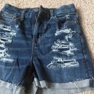 American Eagle Outfitters Light Blue Denim Jeans shorts size 0